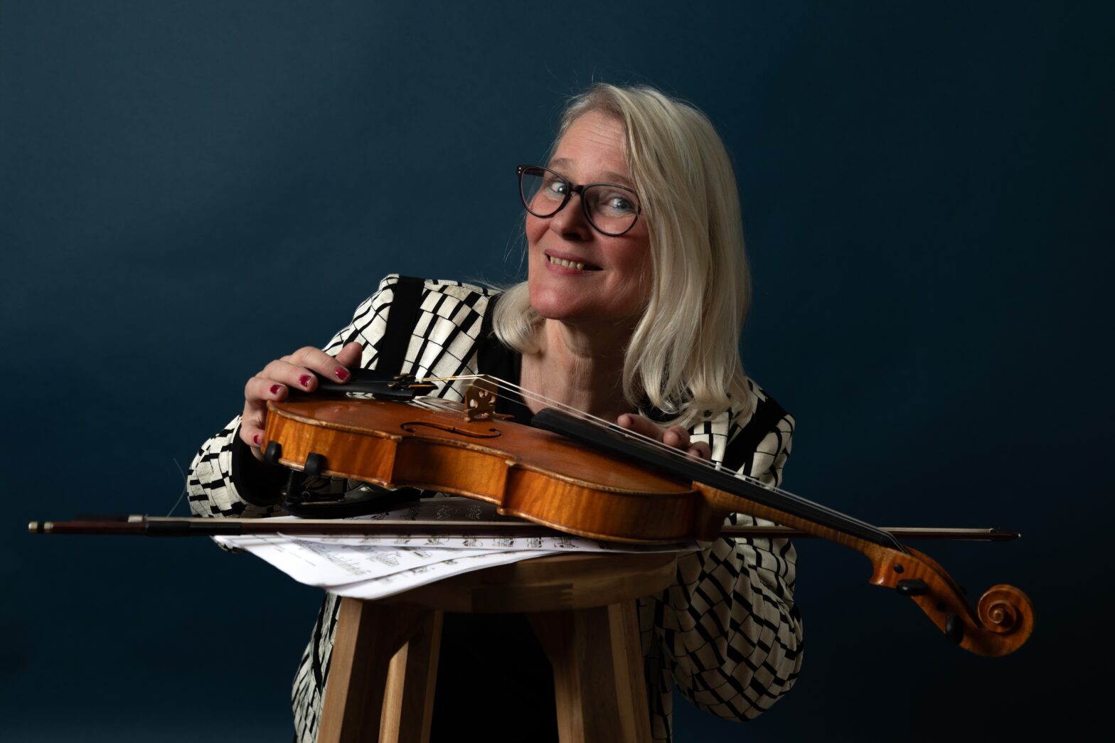 violiste Gwyn van der Giessen